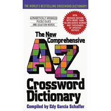 The new comprehensive crossword dictionary : Anglais : Paperback : Souple