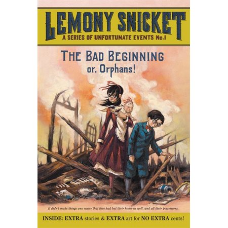 A series of unfortunate events T.01 : The bad beginning or Orphans ! : Anglais : Paperback : Souple