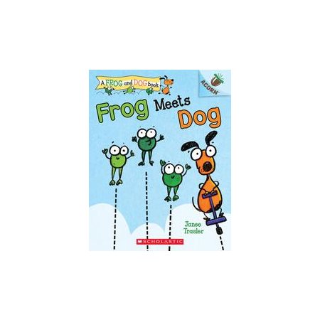 Frog and Dog T.01 : Frog Meets Dog : Anglais : Paperback : Souple