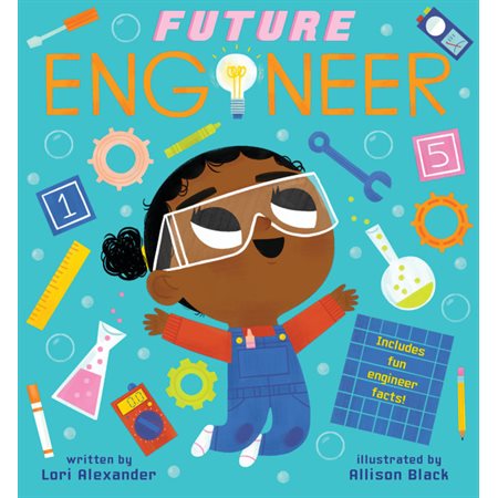 Future Baby : Future Engineer : Anglais : Board book : Cartonné