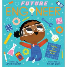 Future Baby : Future Engineer : Anglais : Board book : Cartonné