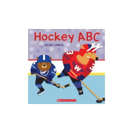 Hockey ABC : Anglais : Board book : Cartonné