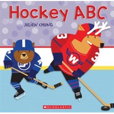 Hockey ABC : Anglais : Board book : Cartonné