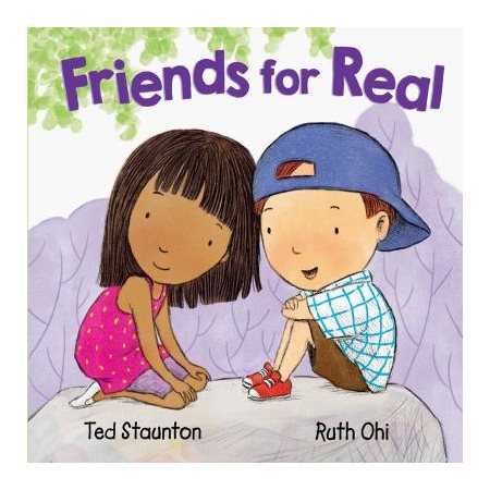 Friends for real : Anglais : Hardcover : Couverture rigide