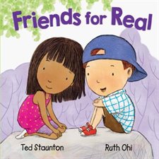 Friends for real : Anglais : Hardcover : Couverture rigide