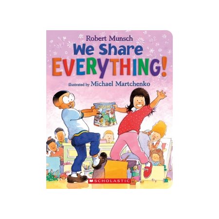 We share everything ! : Anglais : Board book : Cartonnée