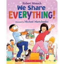 We share everything ! : Anglais : Board book : Cartonnée