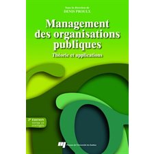Management des organisations publiques : 2e édition