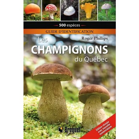 Les champignons du Québec : Édition révisée avec nouvelle nomenclature : 500 espèces : Guide d'identification