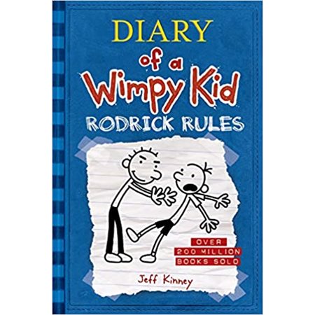 Diary of a wimpy kid T.02 : Rodrick rules : Anglais : Hardcover : Couverture rigide