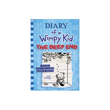 Diary of a wimpy kid T.15 : The deep end : Anglais : Hardcover : Couverture rigide