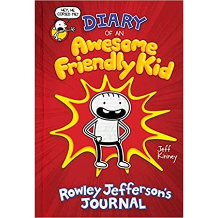 Rowley Jefferson's journal : Diary of an awesome friendly kid : Anglais : Hardcover : Couverture rigide