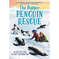 The Popper penguin rescue : Anglais : Hardcover : Couverture rigide