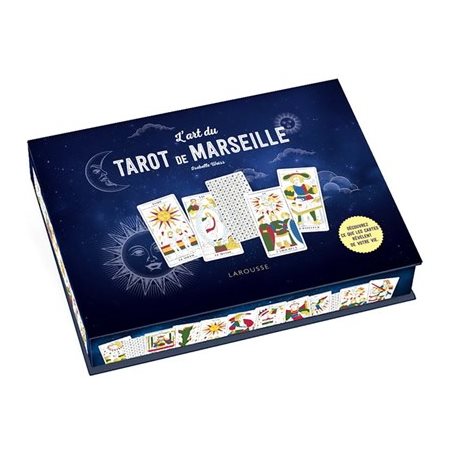 L'art du tarot de Marseille : Coffret comprenant 1 livre explicatif + 1 jeu de 78 cartes