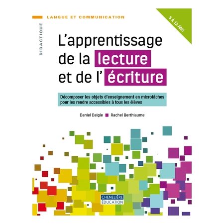 L'Apprentissage de la lecture et de l'écriture