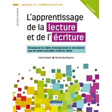 L'Apprentissage de la lecture et de l'écriture