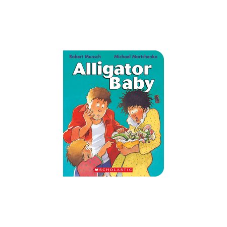 Alligator baby : Anglais : Card board : Cartonné
