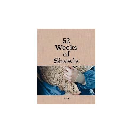 52 weeks of shawls : Anglais : Hardcover : Couverture rigide
