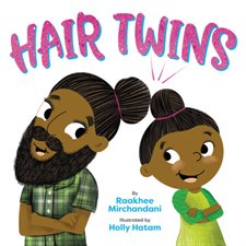 Hair twins : Anglais : Hardcover : Couverture rigide
