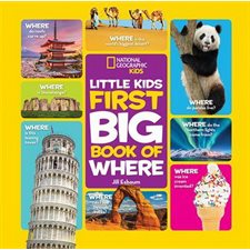National geographic : little kids first big book of where : Anglais : Hardcover : Couverture rigide