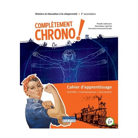 Complètement Chrono 2e sec : Cahier apprentissage : Web & Papier : 2024