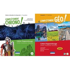 Complètement Géo + Chrono 1er Sec. : COMBO Cahier d'aprentissage : Web & papier