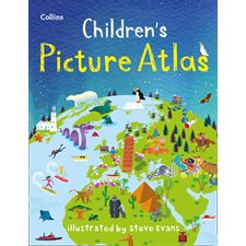 Children's picture atlas : Anglais : Hardcover : Couverture rigide