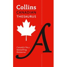 Collins Canadian thesaurus : Anglais : Paperback : Souple