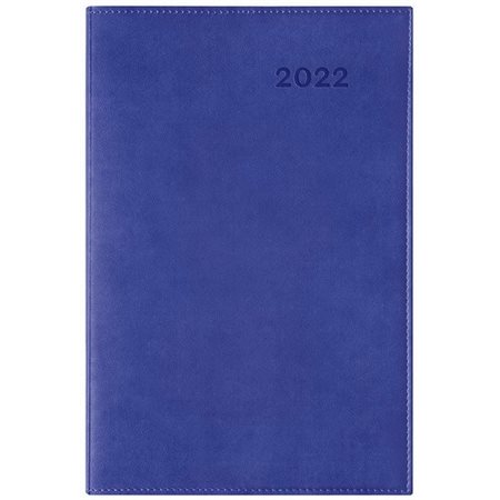 Agenda 2022 : Gama bleu : Janvier à décembre 2022 : 1 semaine  /  2 pages