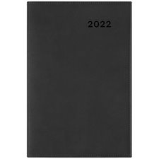 Agenda 2022 : Gama noir : Janvier à décembre 2022 : 1 semaine  /  2 pages