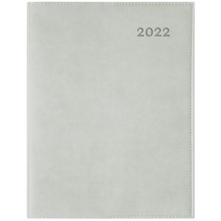 Agenda 2022 : Ulys gris : Janvier à décembre 2022 : 1 semaine  /  2 pages