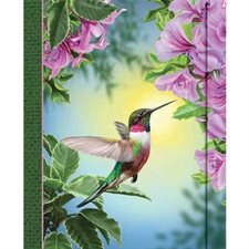 Grand journal colibri & fleur