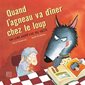 Quand l'agneau va dîner chez le loup : Un livre animé avec des volets : Livre cartonné