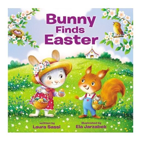 Bunny finds easter : Anglais : Board book : Cartonné