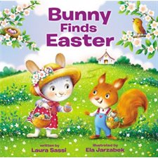 Bunny finds easter : Anglais : Board book : Cartonné