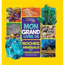 Mon grand livre de ... : Roches, minéraux et coquillages