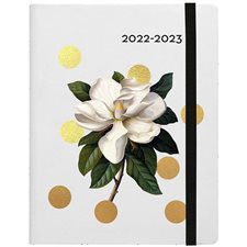 Agenda 2022-2023 : Melville magnolia : 1 semaine  /  2 pages: Août 2022 à juillet 2023