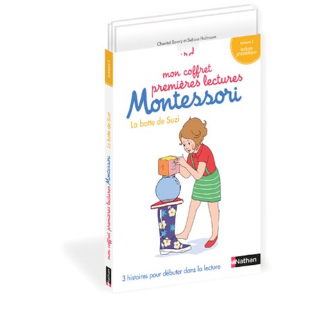 Mon coffret premières lectures Montessori : La botte de Suzi : niveau 1 : DÉB