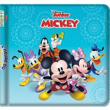 Mickey : Disney junior : L'heure du bain : 2 ans et + : 1 livre de bain + 6 ventouses + 1 filet