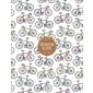 S4C / 124 : 2022 : Semainier 4 périodes, couverture Vélos aquarelle