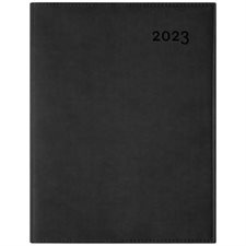 Agenda 2023 : Ulysse noir : 1 semaine  /  2 pages : Janvier à décembre 2023