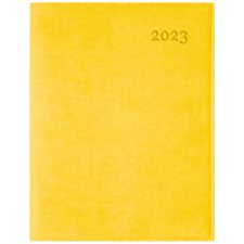 Agenda 2023 : Ulysse jaune : 1 semaine  /  2 pages : Janvier à décembre 2023