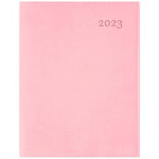 Agenda 2023 : Ulysse rose : 1 semaine  /  2 pages : Janvier à décembre 2023