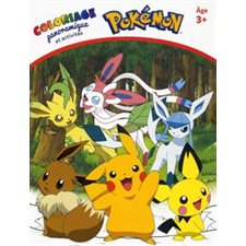 Pokémon : Coloriage panoramique et activités : 3+