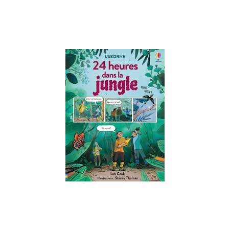 24 heures dans la jungle : Bande dessinée