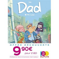 Bipack 100 ans Dupuis : Dad T.01 & 02 : Bande dessinée : ADO