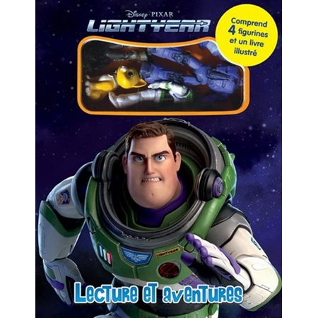 Disney Pixar : Lightyear : Lecture et aventure : Comprend 4 figurines et 1 livre illustré