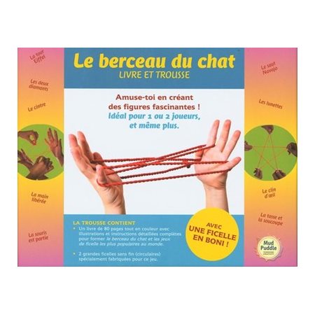 Le berceau du chat : Livre et trousse : Avec une ficelle en boni : Coffret