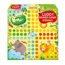 Animals : Ludo board game : Anglais : Hardcover