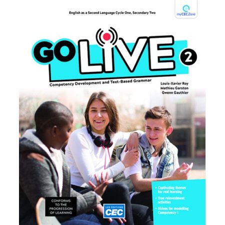 Go Live Secondary 2 - Workbook (with Interactive Activities) : 2024